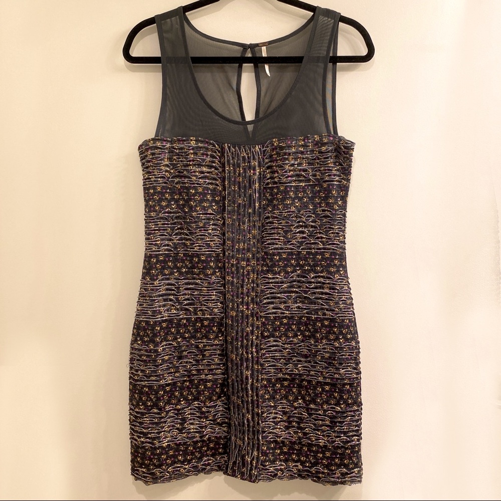 Free People 🧚‍♀️ Sheer and Texture Dress